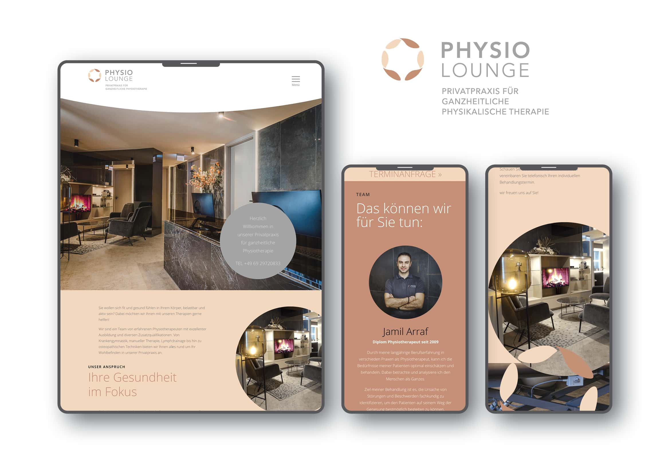 Homepage Entwicklung für Physiotherapeuten Frankfurt durch Webdesigner Ronald Wissler Frankfurt Webdesign und Programmierung der Homepage für Physiotherapeuten Frankfurt durch Webdesigner Ronald Wissler Frankfurt