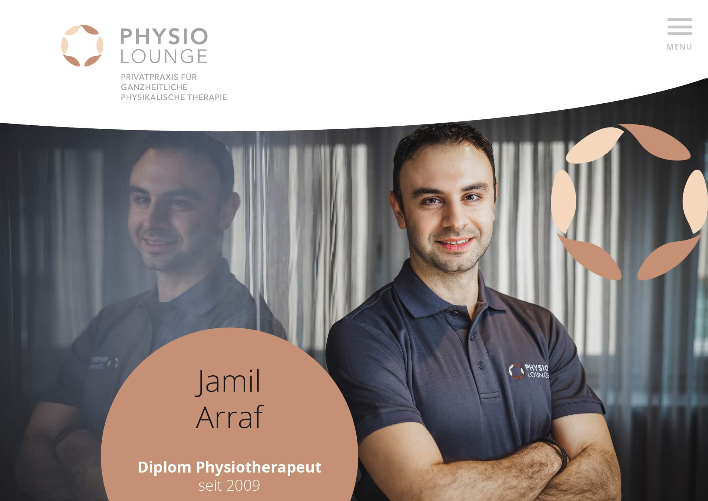 Homepage Entwicklung für Physiotherapeuten Frankfurt Webdesign und Programmierung der Homepage für Physiotherapeuten Frankfurt durch Webdesigner Ronald Wissler Frankfurt