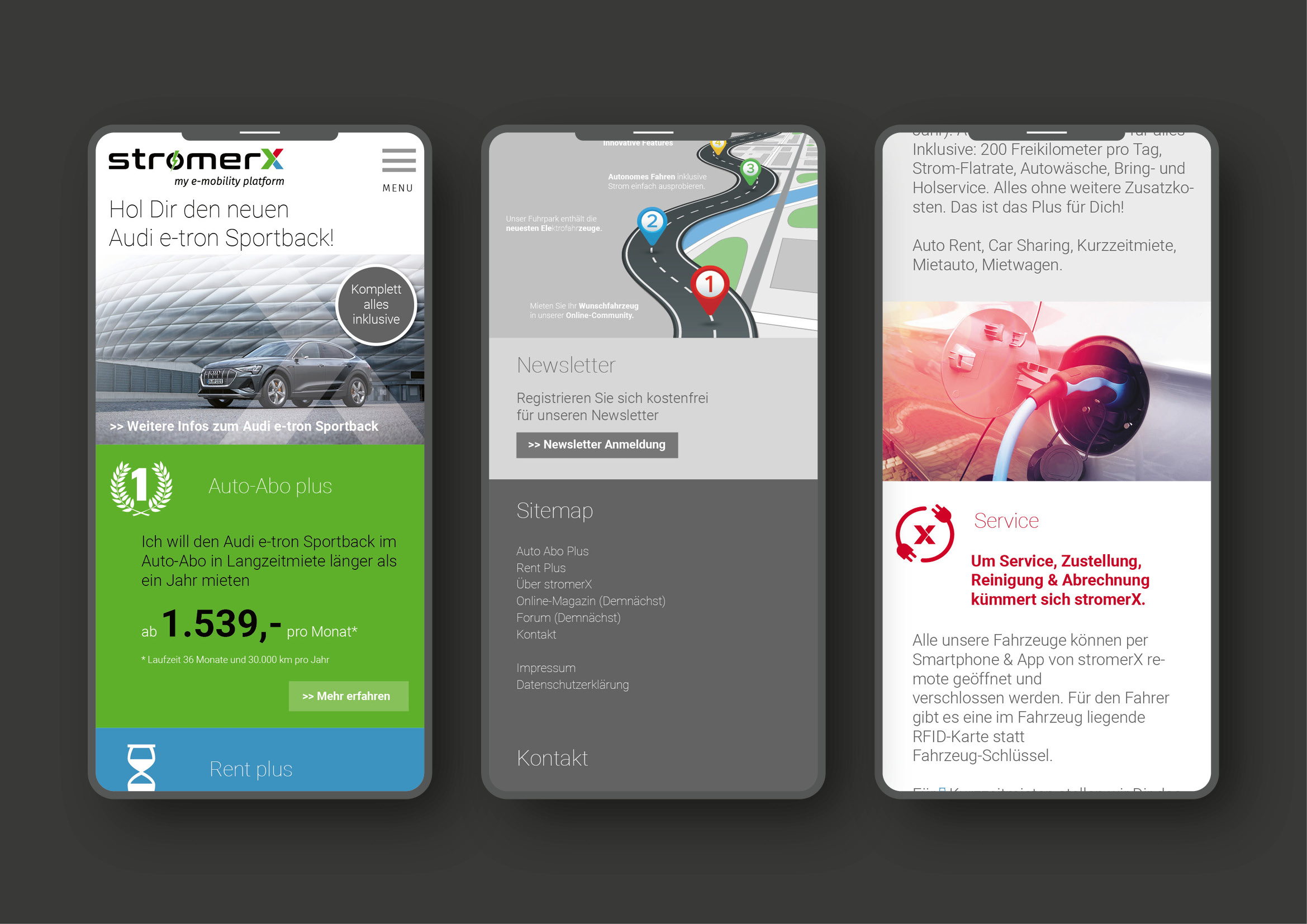 Webdesign und Webentwicklung v durch Webdesigner Ronald Wissler