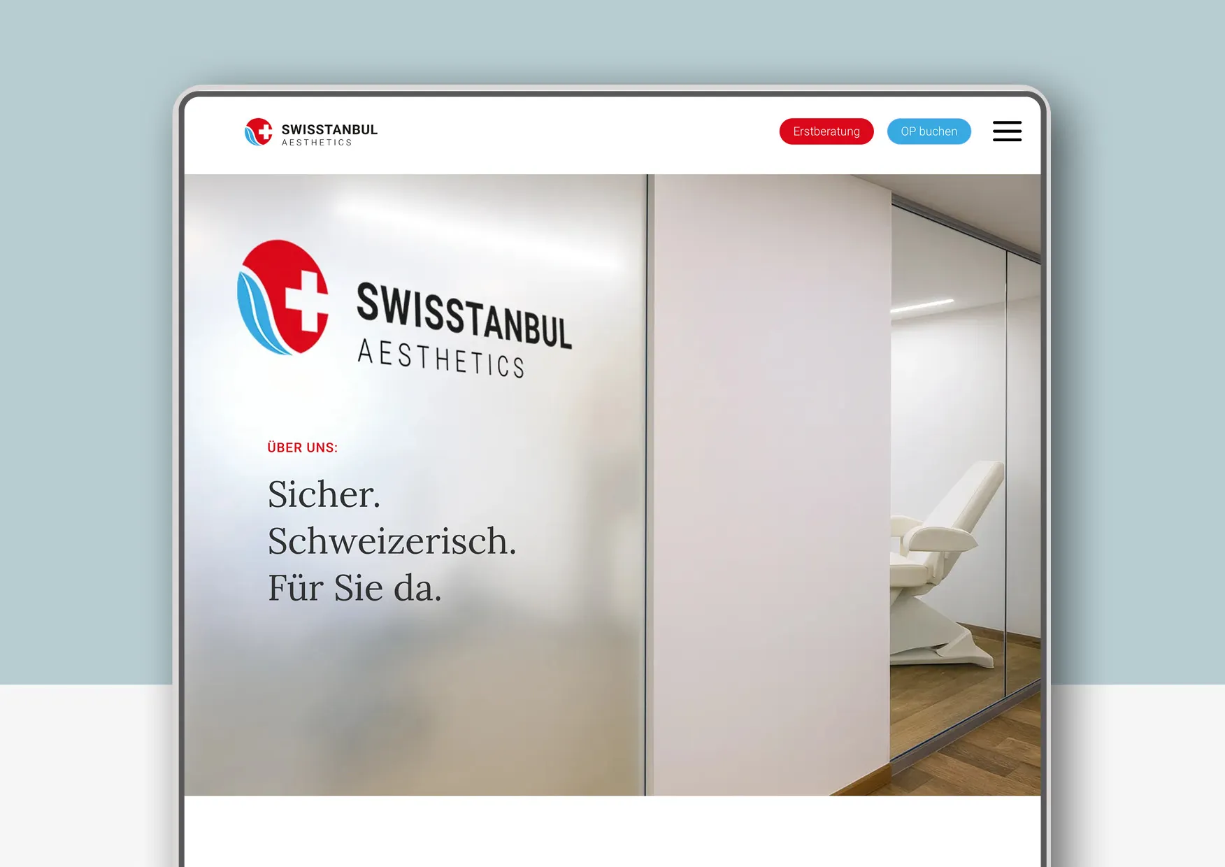 Website-Erstellung-Logodesign-aesthetische-und-plastische-Chirurgie-07 Entwicklung Logo und Website für SWISSANBUL Aesthetics, einem Anbieter von medizinischen Dienstleistungen im Bereich ästhetische und plastische Chirurgie