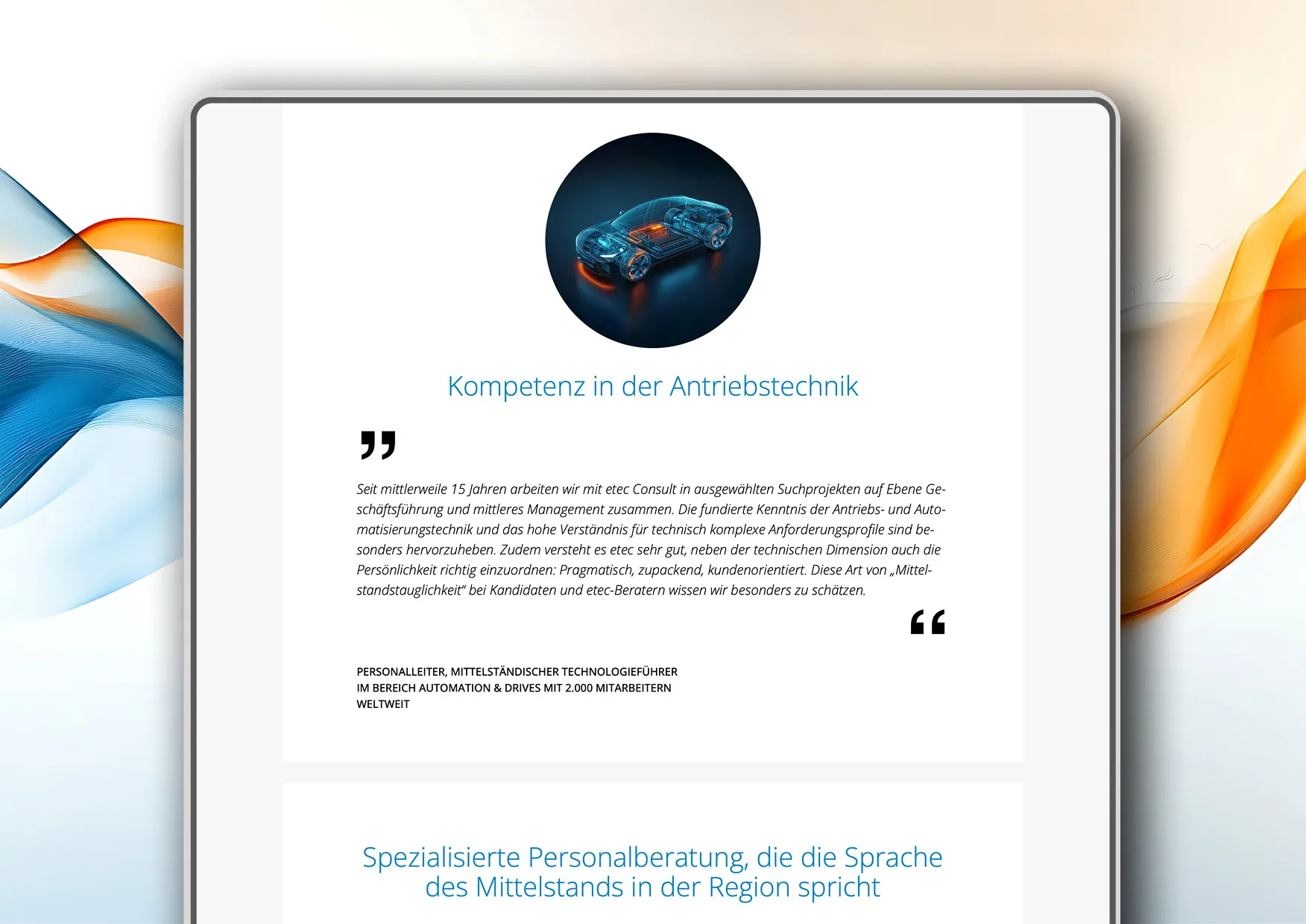 Webdesign-Relaunch-Logo-Entwicklung-Personalberatung-08 Individuelles Webdesign und Logo-Relaunch für Personaldienstleister durch Webdesigner Ronald Wissler