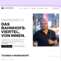 Webdesign und Online-Shop für Ulrich Mattner – das Frankfurter Bahnhofsviertel digital neu inszeniert